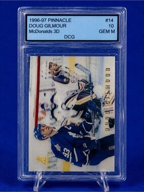 1996-97 Doug Gilmour Hockey Card — Toronto Maple Leafs
